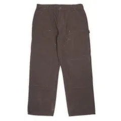 Carhartt ダブルニー ワークパンツ ダークブラウン 美品 XL カーハート