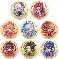 【中古】バッジ・ピンズ [単品] 集合 描きおろしちびキャラ缶バッジ8個セット 「Switchソフト 十鬼の絆 for Nintendo Switch スペシャルステラセット」 同梱特典