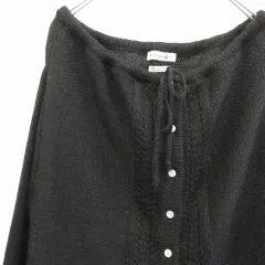 ビュルデサボン bulledesavon アルパカ カーディガン トップス リボン a891037iのサムネイル