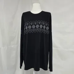 THE NORTH FACE 平昌オリンピック ブラック 長袖 Tシャツ メンズ 105 1017