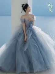 25年新作 新品未使用 結婚式やお色直しに最適カラードレス　ウェディングフォトにも！