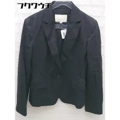 ◇ NATURAL BEAUTY ナチュラルビューティー テーラード ジャケット サイズ36 ブラック レディース 【中古】 【1002802393297】のサムネイル