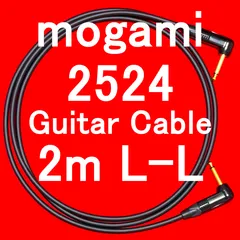 mogami 2524 Guitar Cable with Neutrik Gold Plated Plug LL 2m