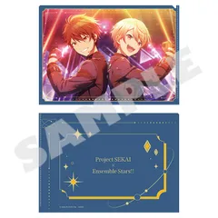 【新品/公式】プロジェクトセカイ カラフルステージ! feat.初音ミク×あんさんぶるスターズ!!_クリアファイル 天馬司×守沢千秋 公式グッズ colleize