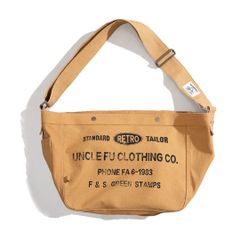 レトロ キャンバス ショルダーバッグ ○商品番号51202 - メルカリ