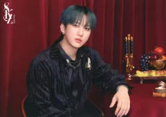 【中古】キャラカード チャンビン/横型・座り・腕置き ランダムトレーディングカード 「Stray Kids XMAS POPUP STORE 2024」