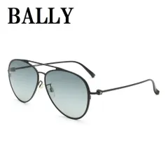バリー BALLY BY0024-D 01W 61 サングラス アジアンフィット UVカット 紫外線カット ノーズパッド 鼻あて メンズ ブルーグレー ブラックのサムネイル