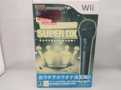 【外箱ヤケ酷いです・盤面傷あり】 Wii 【同梱版】カラオケJOYSOUND Wii SUPER DX ひとりでみんなで歌い放題!