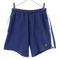 ナイキ 90s 00s 白タグ オールド スウェットショートパンツ M ネイビー NIKE メンズ