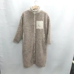 ◇ ⊇ eversince エバーシンス バイカラー 長袖 ボア ジャケット サイズF ブラウン系 レディース E  【1501230041195】
