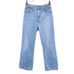 Levi's リーバイス MATH CLUB FLARE ストレートデニムパンツ w26 ジーンズ レディース 古着
