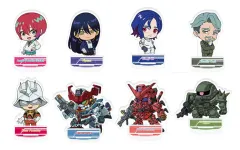 【中古】アクリルスタンド・アクリルパネル 全8種セット 「機動戦士Gundam GQuuuuuuX アクリルスタンド」 ガシャポンオンライン限定