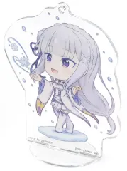 【中古】アクリルスタンド・アクリルパネル エミリア 雪の中ver.アクリルスタンド 「一番くじ Re：ゼロから始める異世界生活～冬に舞い降りた少女たち～」 F賞