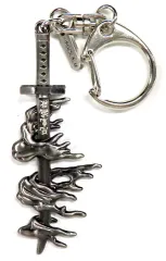 【中古】キーホルダー 時透無一郎 日輪刀メタルチャーム 「ワールドツアー上映 鬼滅の刃 絆の奇跡、そして柱稽古へ」 劇場グッズ