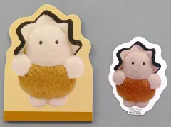 【中古】ノート・メモ帳 牡蠣フライ ダイカットメモ帳＆ステッカー 「タイトーくじ 求心フレンズ」 F賞