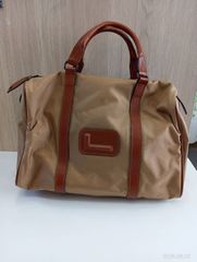ヴィンテージ LANCEL ランセル ナイロン×本革 レザー ミニボストン
