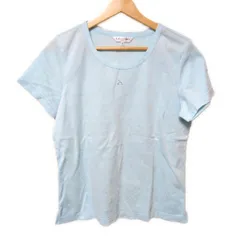 LEONARD SPORT ブルー　Tシャツ シャツブラウス　42サイズ LEONARD SPORT ブルー Tシャツ シャツブラウス 42サイズ