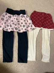 処分価格★女の子　120cm スカッツ　セット