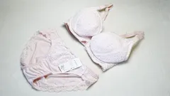 【W’BASIC ダブルベーシック ブラジャーショーツセット  ブラジャー F65 型番：BFG320 PI / ショーツ M PI】大特価!ワコール 新品タグ付  ワコール製品多数出品中！
