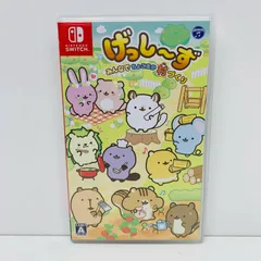 【飾磨店】 中古 ゲームソフト げっし～ず みんなでちょこまか村づくり Nintendo Switch シミュレーション 2022年製 HAC-P-A724A 【646】