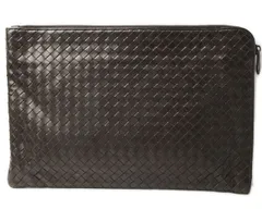 ボッテガヴェネタ ドキュメントケース/書類ケース BOTTEGA VENETA イントレチャート　ダークブラウン系 155150 V4650 2040