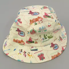 【中古】衣類 アトラクション(総柄) ハット 「ディズニー」 東京ディズニーリゾート限定