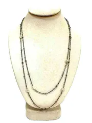 【中古】CHAN LUU　チャンルー　ロングネックレス　定価33000円　シルバーMIX＿S26＿s-0201-r26＿セルモアから出品