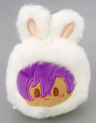 【中古】ぬいぐるみマスコット・ぬいぐるみバッジ 乙狩アドニス うさぎおまんじゅうぬいぐるみマスコット 「あんさんぶるスターズ!!×TapTap」 中国限定