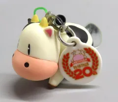 【中古】ストラップ 20周年ひっつきウシさん ストラップ 「3DSソフト 牧場物語 3つの里の大切な友だち」 先着購入特典