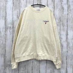☆ U.S. POLO ASSN. ☆ バッグ刺繡ロゴクルーネックスウェット