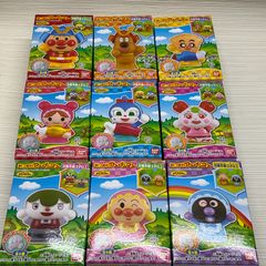 未開封品 あつまれアンパンマンP83 彩色済みソフビ人形 全9種