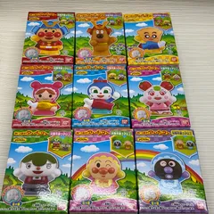 未開封品　あつまれアンパンマンP83 彩色済みソフビ人形　全9種セット　アンパンマン めいけんチーズ クリームパンダ あかちゃんまん コキンちゃん いちごだいふくちゃん かしわもちまん（かぜまる） あかちゃんアンパンマン あかちゃんばいきんまん　バラ売り不可