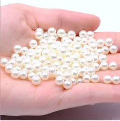 パールビーズ　穴なし　アイボリー　5mm 300個のサムネイル