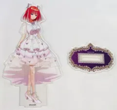 【中古】雑貨 中野二乃 Bigスタンド 「映画 五等分の花嫁 あたりツキ!トレーディングshikaku缶バッジ Ver. Antique Doll」 あたり景品