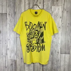 STUSSY ステューシー 両面プリント 半袖 Tシャツ TEE L