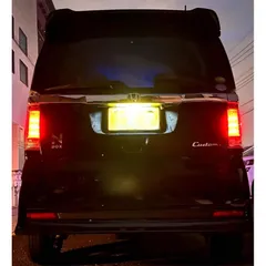 カプラーオン♪ 激白光 ! 交換式！ LED ナンバー灯 ライセンス ランプ N-BOX スラッシュ JF1 JF2 G X Ｇ・Ｌ ターボパッケージ Lターボ 1個 b6934