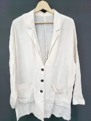 ◇ ⊂ PAGEBOY ページボーイ 薄手 長袖 テーラード ジャケット サイズM ライトベージュ系 レディース P  【1409090015564】