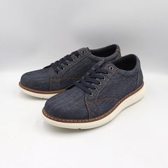 ブラッチャーノ Bracciano  BR0936 軽量カジュアルシューズ ネイビーデニム メンズ  25.5cm 新品