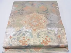 服部織物　袋帯　正絹　こはく錦　二重箔織　手工芸　R6　着物　振袖　訪問着　小紋 楽天市場】服部 織物 こはく 錦の通販