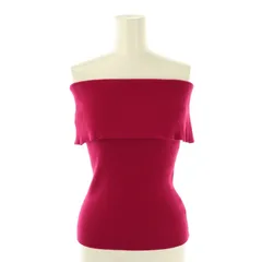 スナイデル SNIDEL 24SS Sustainable オフショルニットプルオーバー カットソー F ピンク /DF ■OS