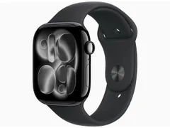 「新品」Apple Watch Series 11 GPSモデル 46mm MEUX4J/A [ジェットブラック・ブラックスポーツバンド M/L] スマートウォッチ