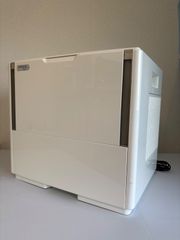 美品 Dainichi ダイニチ 温風気化／気化式加湿器 HD-182-W ホワイト 2019年製造