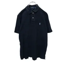 【POLO RALPH LAUREN】 ロゴ刺<!-利用不可文字-!> ポロシャツ S-1238