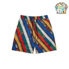 【今日WTO】Louis Vuitton 2024 夏 内メッシュ五分ビーチショーツ-YQ03