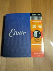 エリクサー　Elixir　エレキ弦　エレキギター ナノウェブ nickel plated steel  10/46