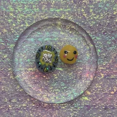 たまごっち 3Dネイルパーツ、まるっち もうこな、2点セット