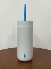 ブルーボトルコーヒータンブラー　360トラベラー 16oz （フォググレー) MiiR 360 Traveler, 16 oz in Fog Grey | Blue Bottle Coffee