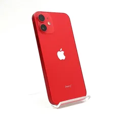 【全額返金保証】【最速発送】Apple iPhone 12 mini 128GB (PRODUCT)RED au 白ロム 81% 美品 動作確認済