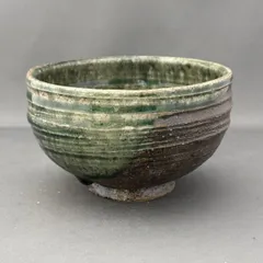 ♥茶碗　織部風　手造り　小鉢　無銘　骨董品 ♥茶碗織部風手造り小鉢無銘骨董品