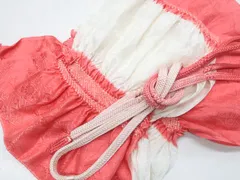 【一輝堂】【着物】 和装小物 帯締め 帯揚げ セット 帯締 帯揚 絞り 角組 25w04-5356